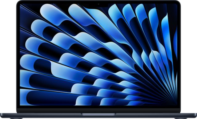Apple 15-inch MacBook Air: Apple M5 chip with 10‑core CPU and 10‑core GPU, 16GB, 512GB SSD - Midnight